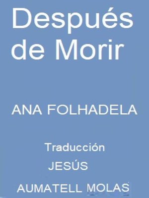 cover image of Después de morir